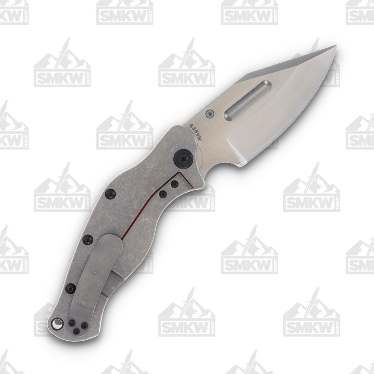 Sniper Bladeworks LPC Folding Knife Satin S35VN/Orange G-10 LPCORGSAT View 2