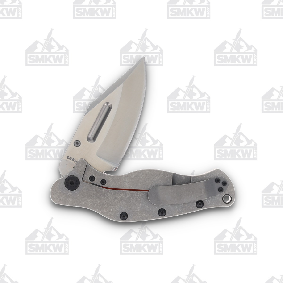 Sniper Bladeworks LPC Folding Knife Satin S35VN/Orange G-10 LPCORGSAT View 4