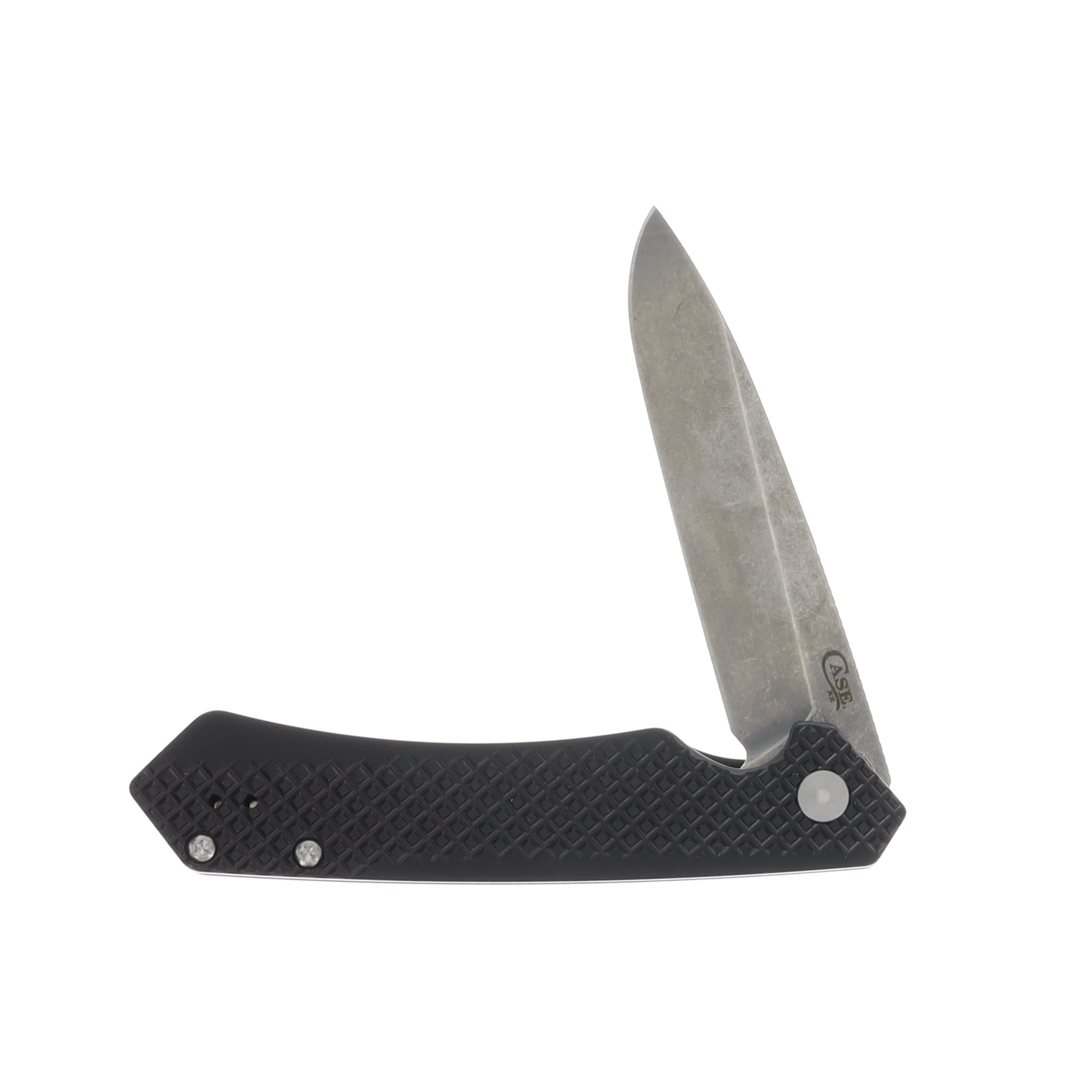 Case Kinzua Folding Knife Milled Black Spear Point CA64688 View 3