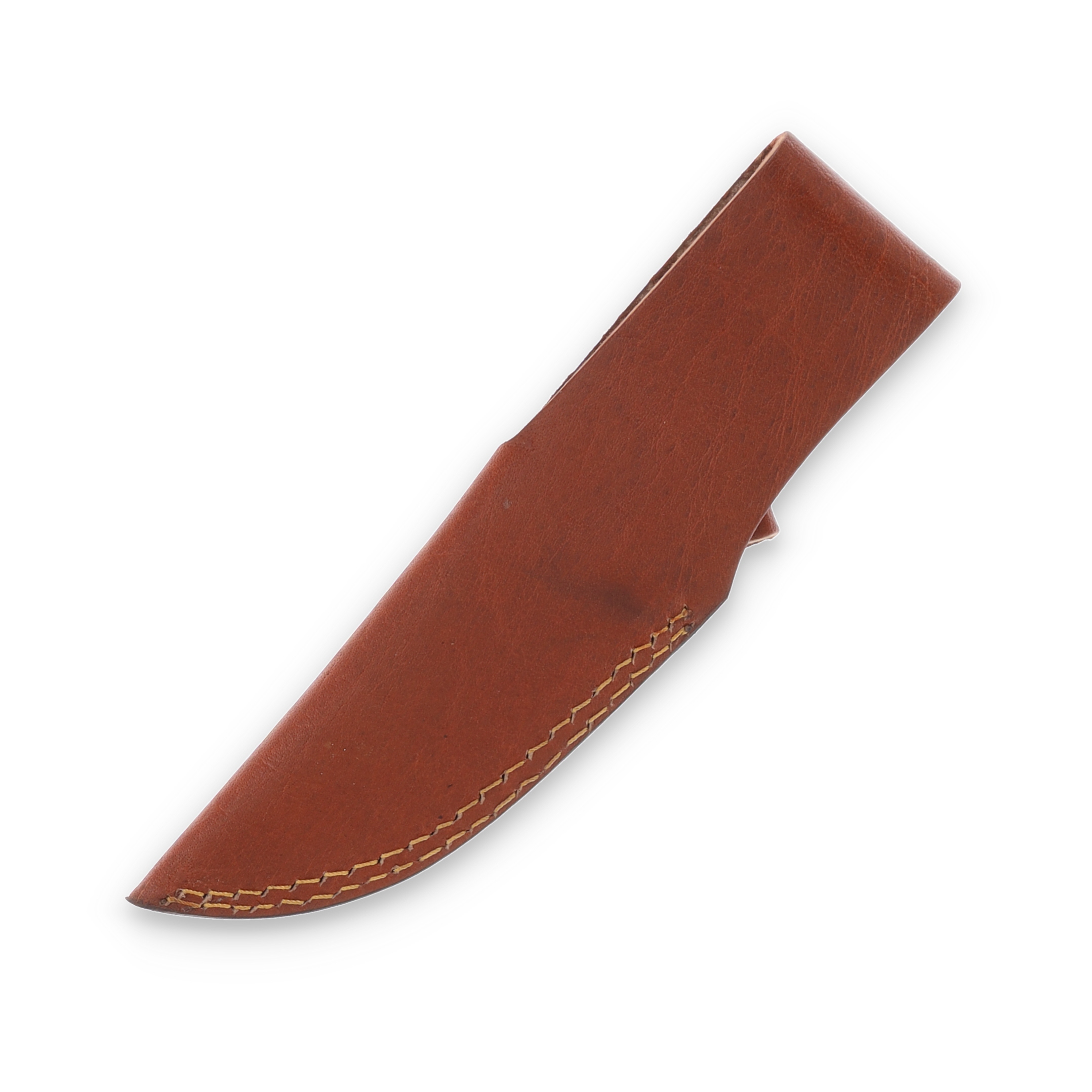 Hen & Rooster Stag Slim Drop Point/Leather Sheath HRI551DS View 4