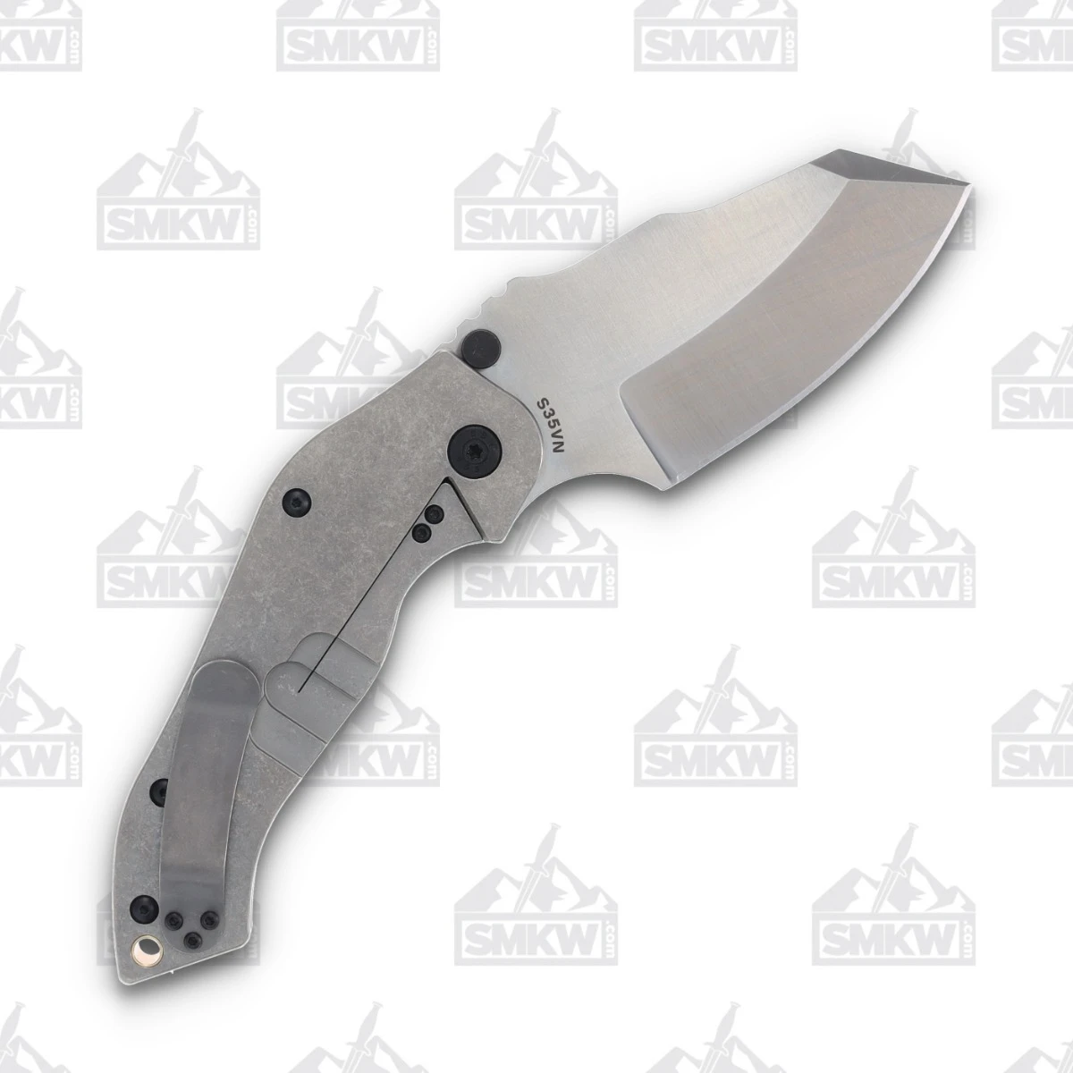 Sniper Bladeworks DMF Folding Knife Satin S35VN/OD Green G-10 DMFODGSAT View 2