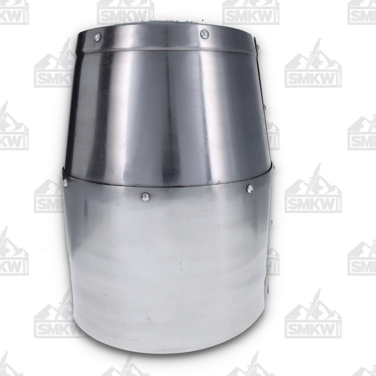 Szco Crusader Knight Helmet Silver-Full Size 910988 View 5