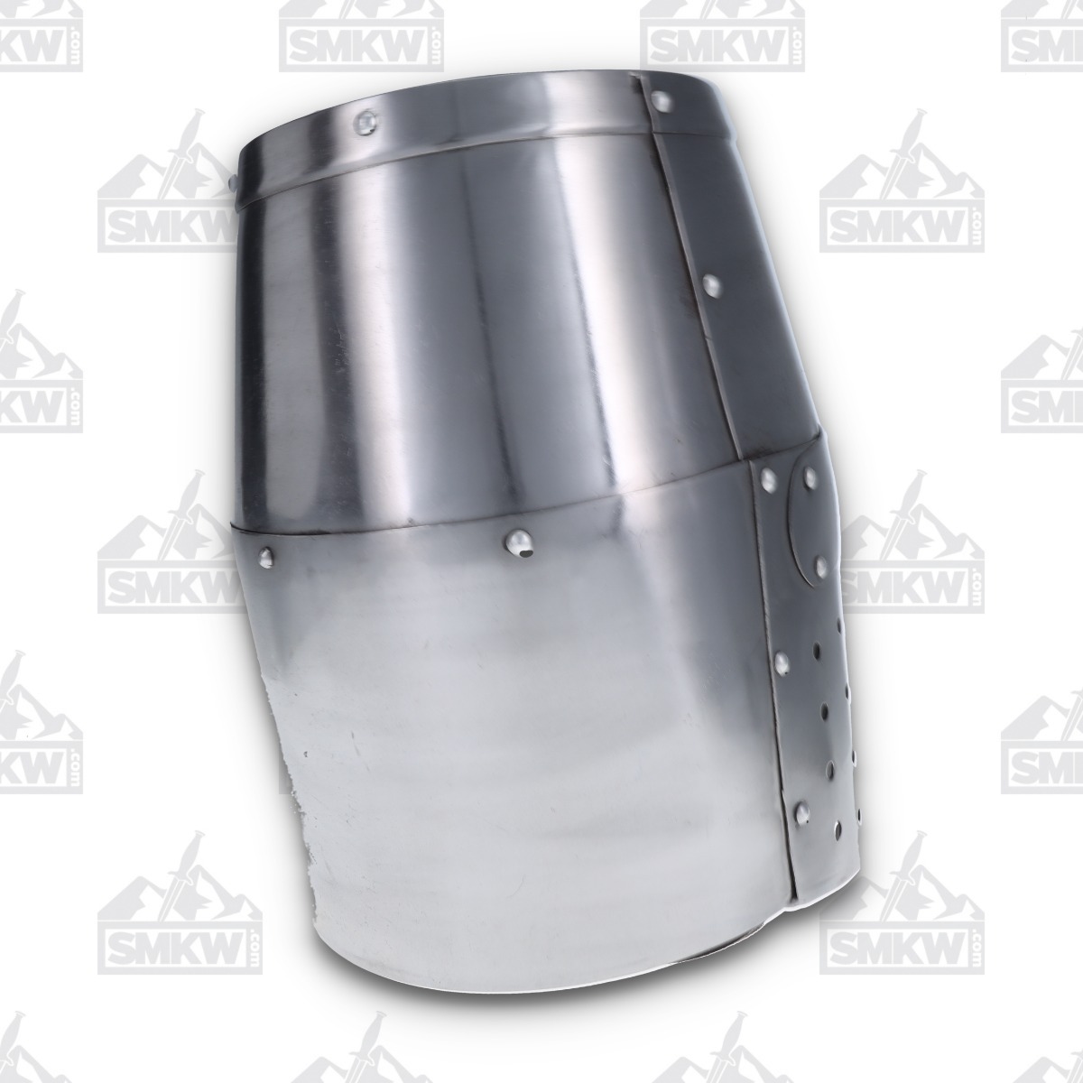 Szco Crusader Knight Helmet Silver-Full Size 910988 View 4
