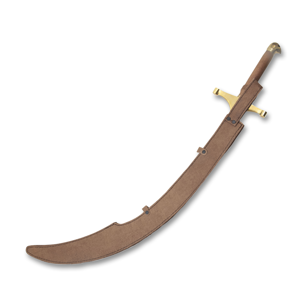 SZCO Supplies Belly Dancing Scimitar - Wood - 27in Plain Edge Blade 901148 View 4