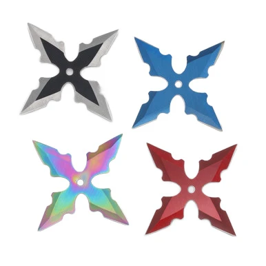 Ninja Throwing Stars Set of Four View 2