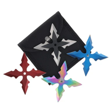 Ninja Throwing Stars Set of Four View 1