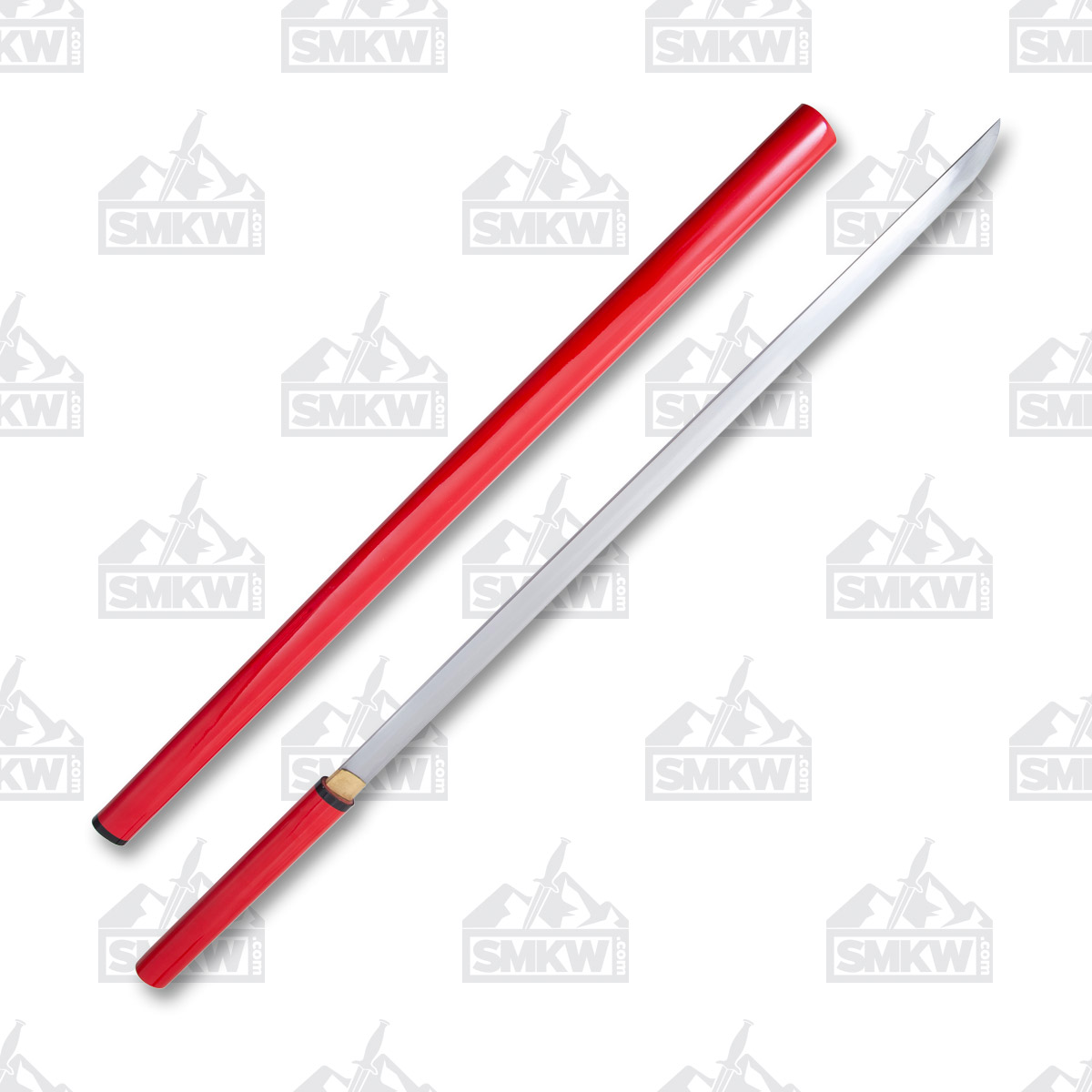 Factory X Hand-Forged Red Straight Sword SX1201SW View 2