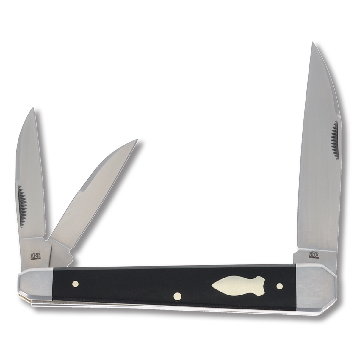 Rough Ryder Reserve Black Micarta Dude Whittler Folding Knife RRR022 View 1