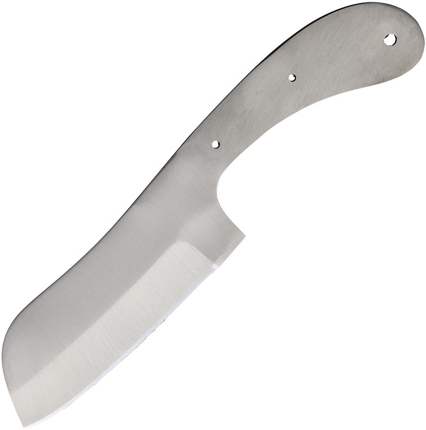 Santoku Blade Blank 4 Inch Plain Satin Santoku Blade BL157 View 1