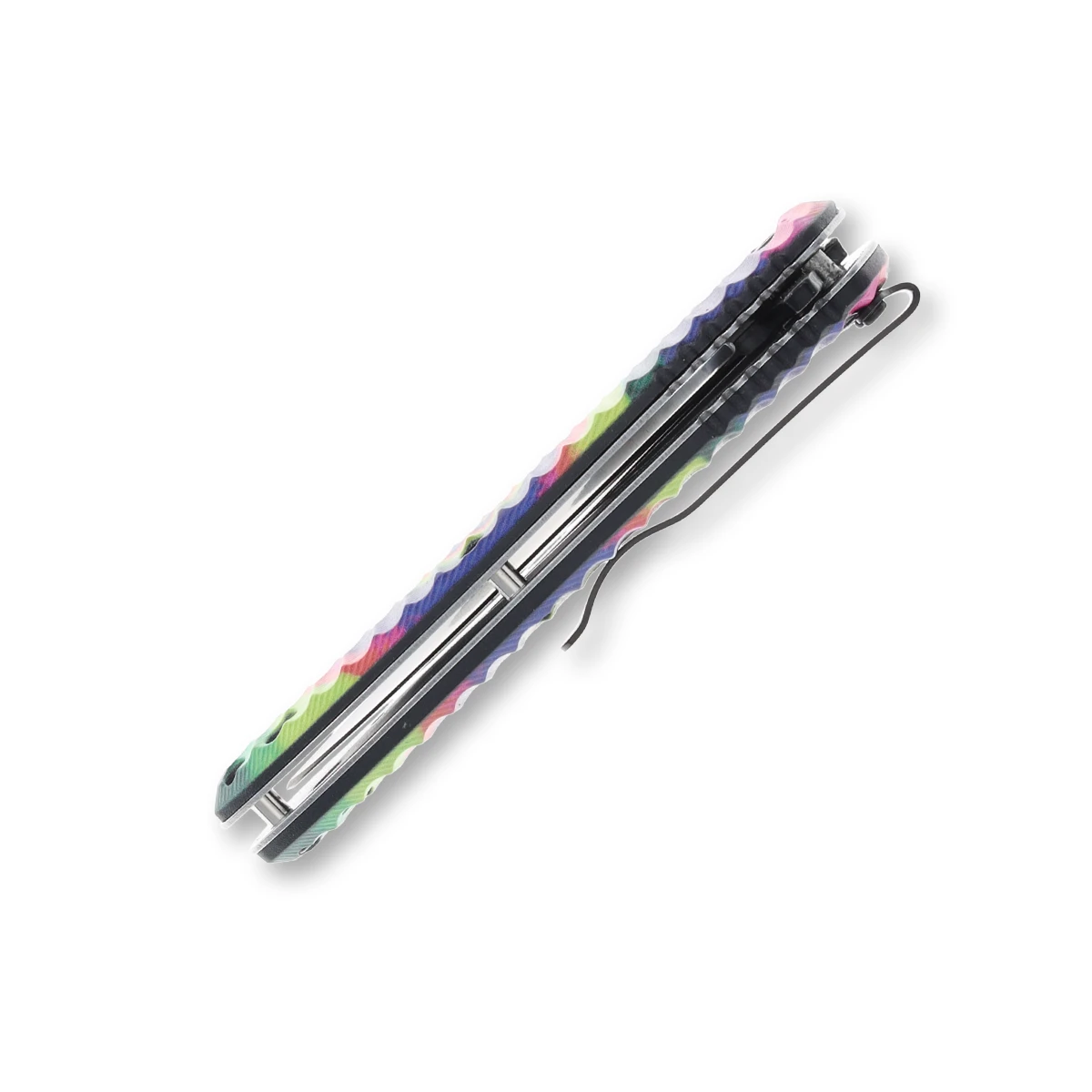 Trippy Tie-Dye Folding Knife 300558B View 8