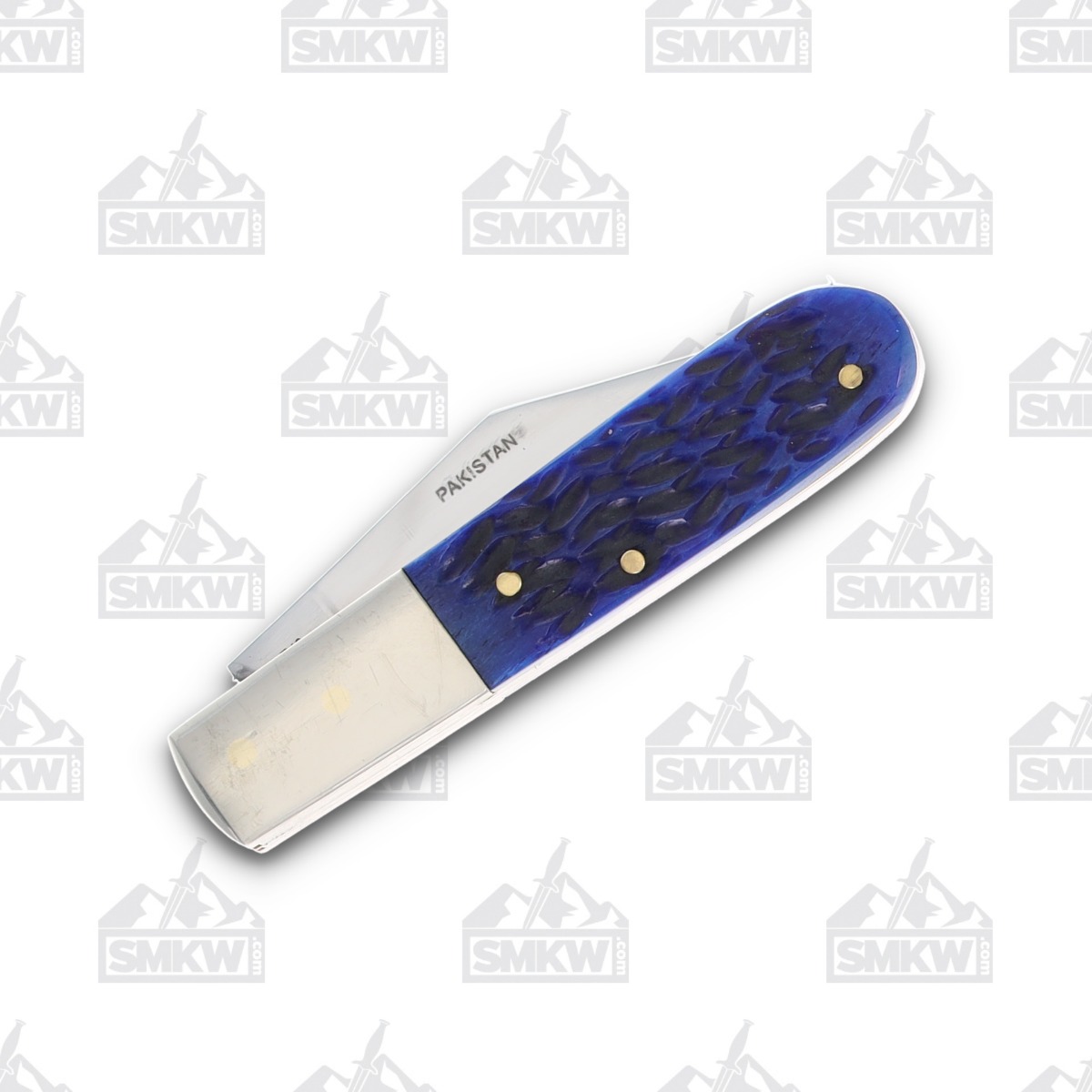 Frost Whitetail Barlow Folding Knife Blue Jigged Bone Handle FRWT0114BLPB View 4
