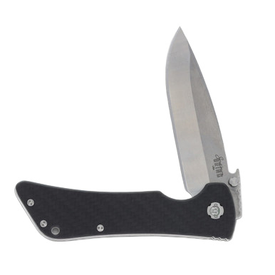 Southern Grind Bad Monkey Folding Knife 4in Plain Satin Drop Point View 2