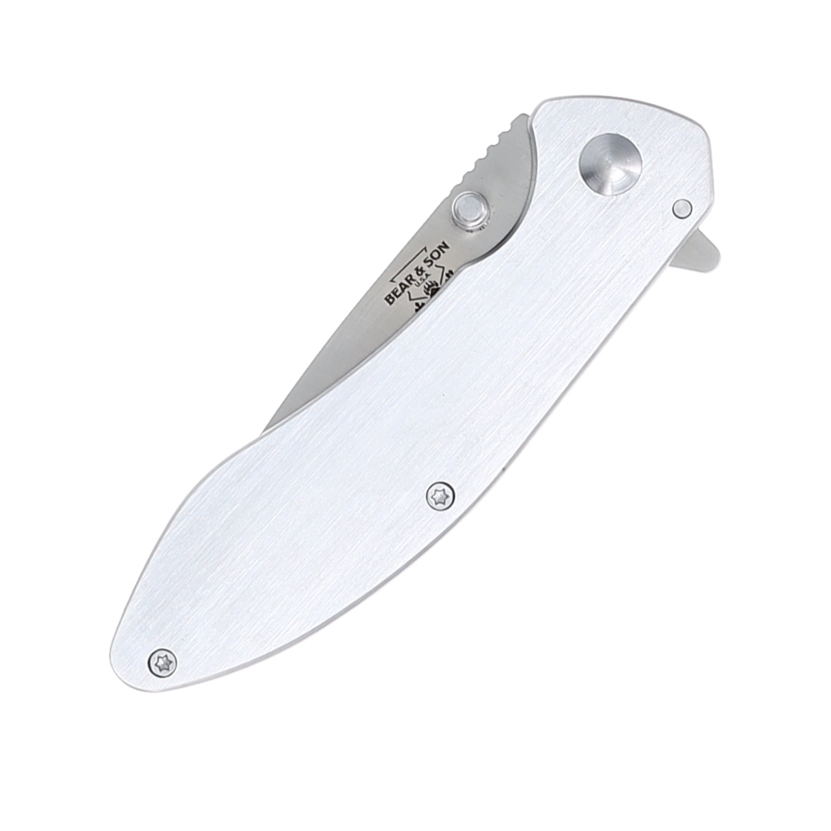 Bear & Son Executive Framelock Folding Knife BR112 View 5