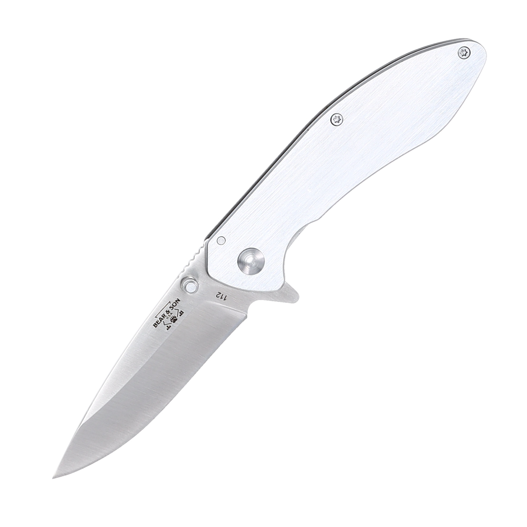 Bear & Son Executive Framelock Folding Knife BR112 View 1