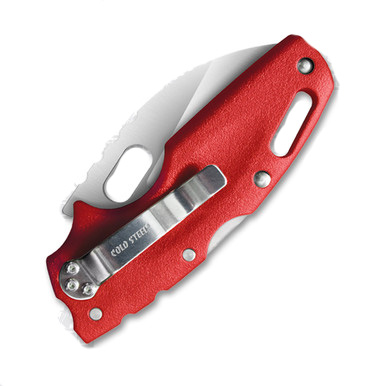 Cold Steel Tuff Lite 2.5in Satin Wharncliffe Red Griv-Ex View 3