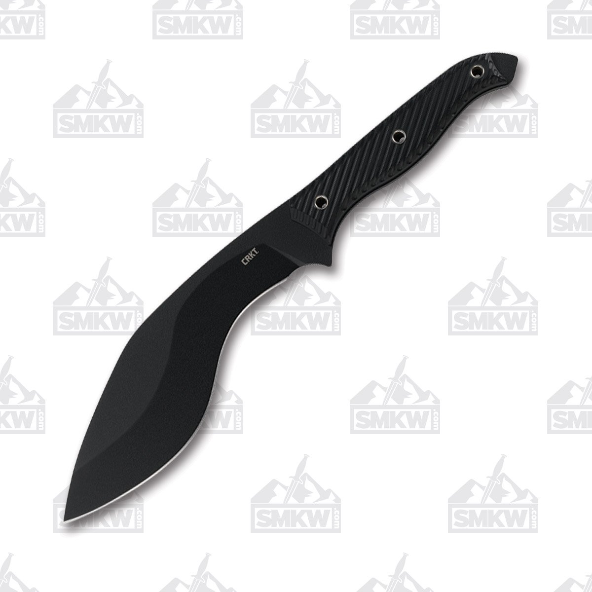 CRKT Clever Girl Fixed Knife 7.75 Inch Plain Black Powder Coated Kukri CR2710 View 1