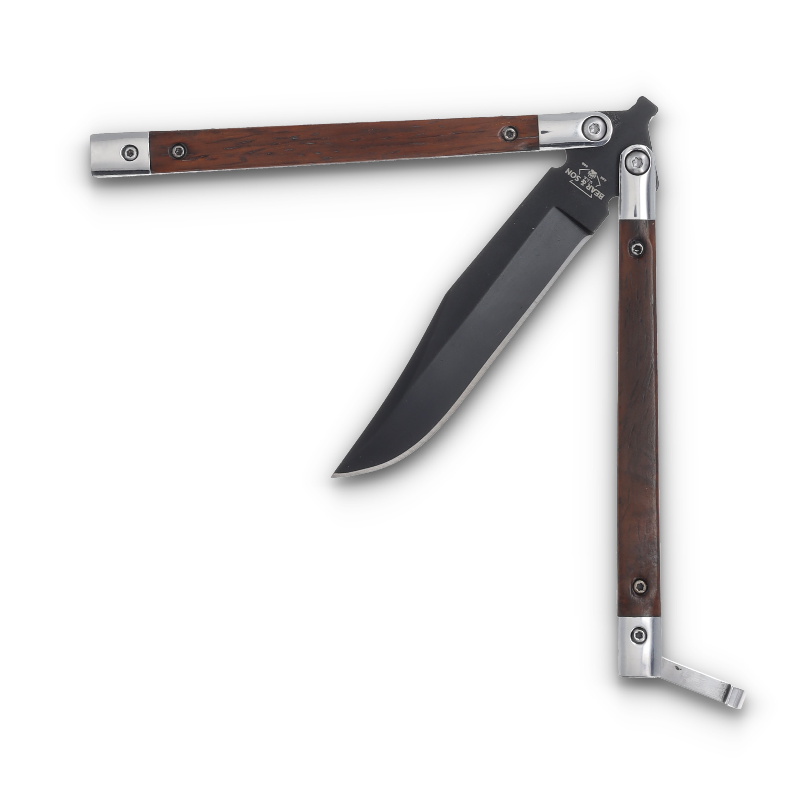 Bear & Son Balisong Cocobolo BRCB17 View 3