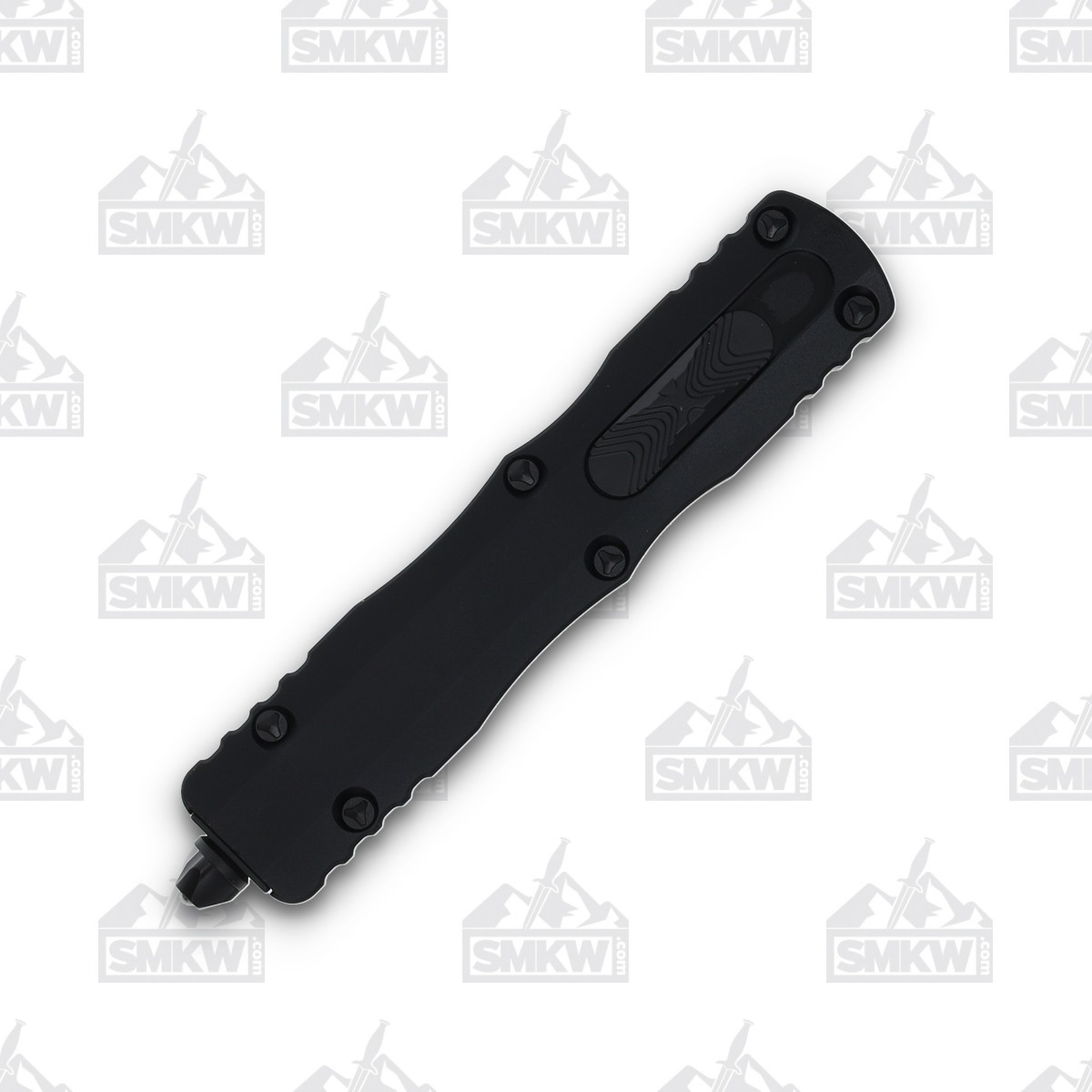 Microtech Dirac Out-The-Front Automatic Knife (D/E Black F/S | Black) AUMT2273T View 4