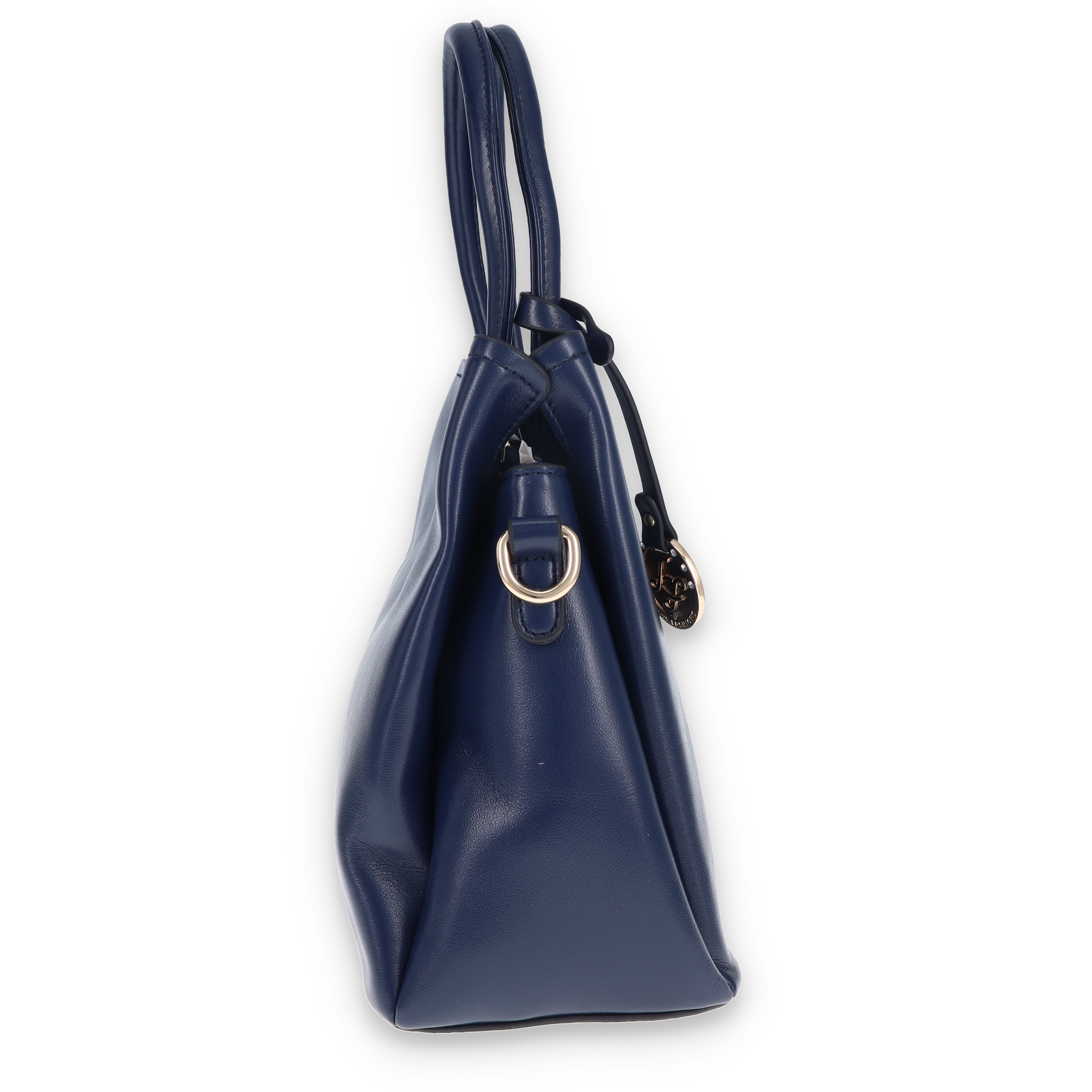 Leda's Fashions Navy Blue Verity Purse with Clutch LPP8067BLU View 5