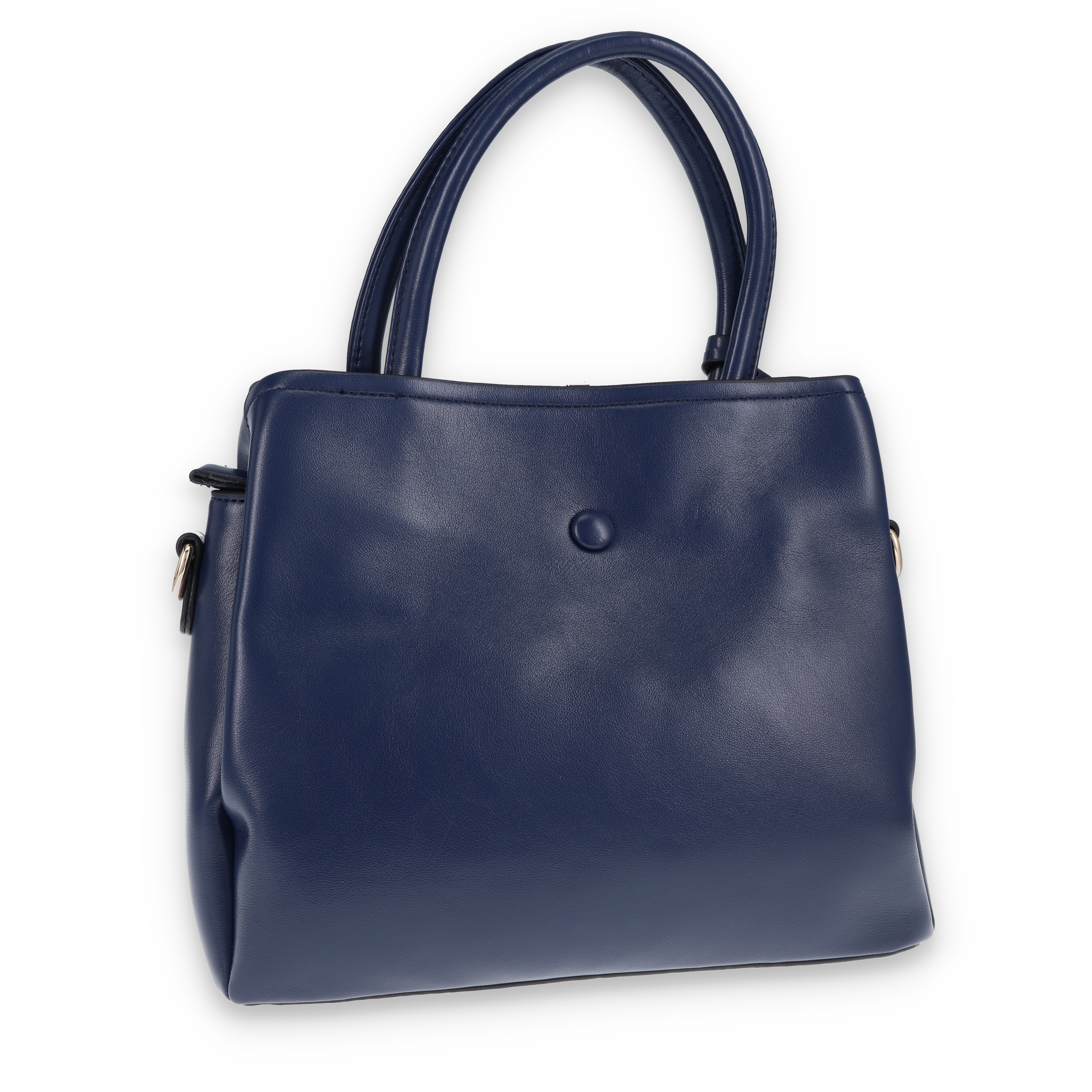 Leda's Fashions Navy Blue Verity Purse with Clutch LPP8067BLU View 7