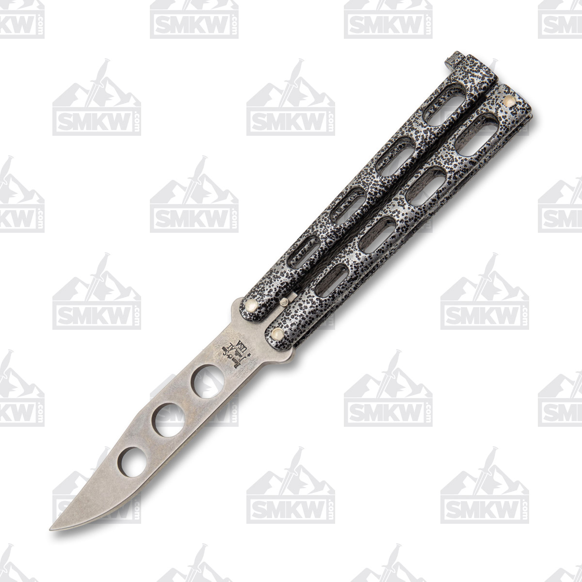 Bear & Son Balisong Trainer Silver Vein BR113TR View 2
