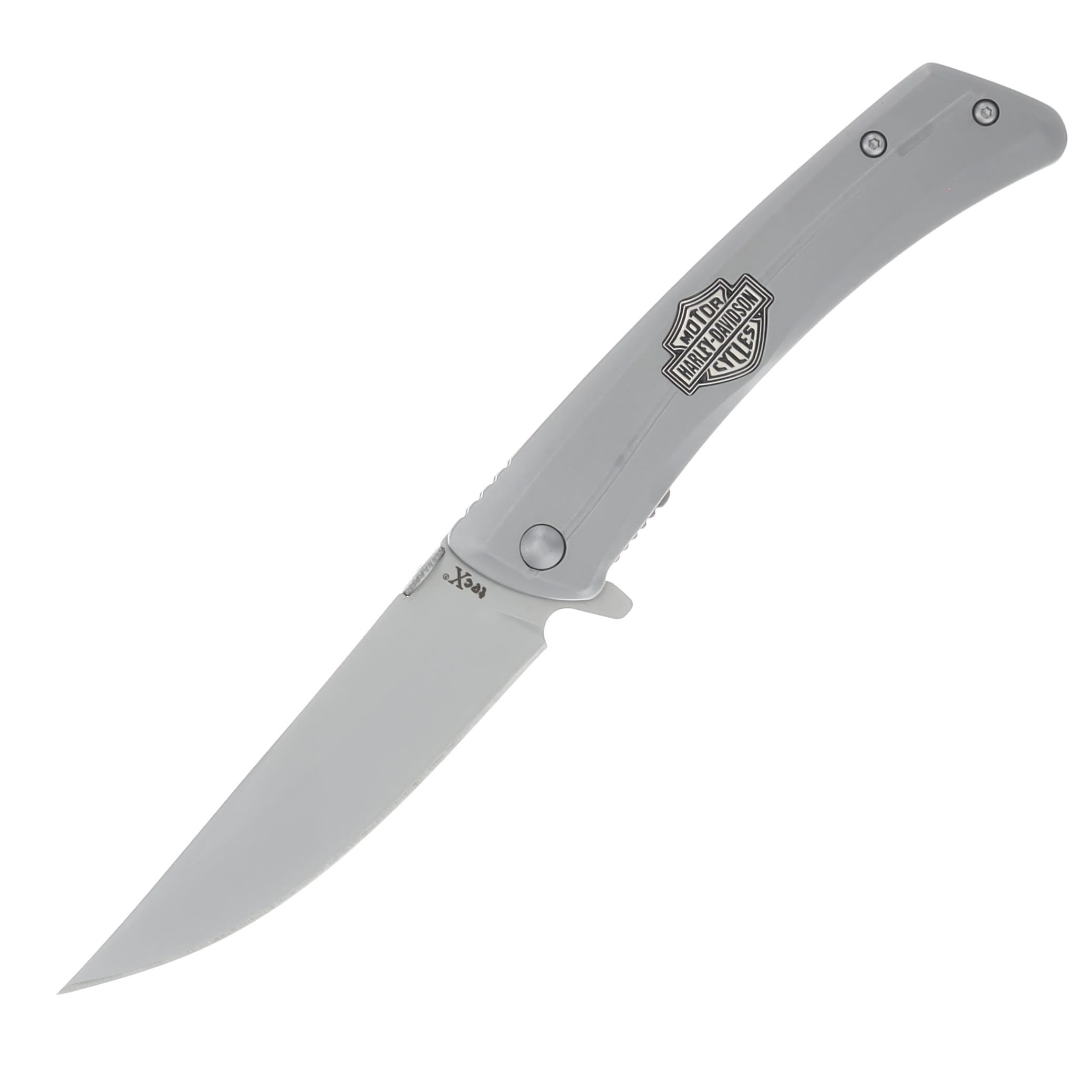 Tec-X Harley-Davidson FL-4 Stainless Steel Linerlock Folding Knife