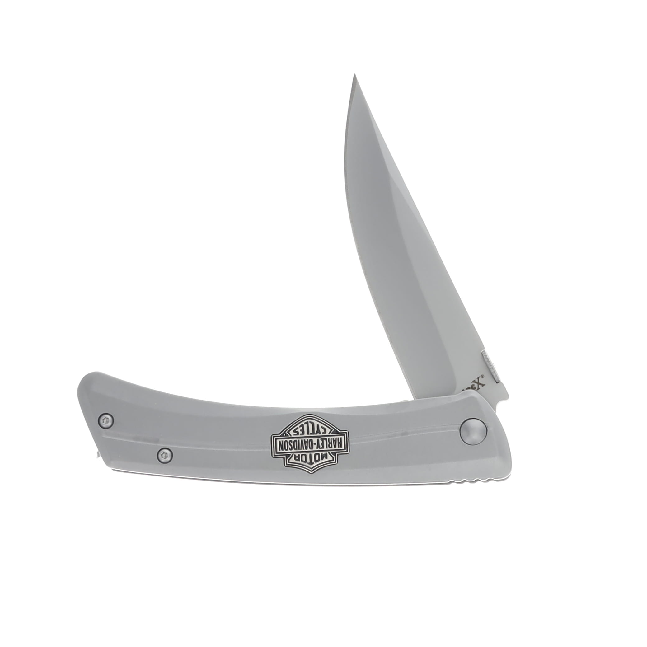 Tec-X Harley-Davidson FL-4 Stainless Steel Linerlock Folding Knife CA52232 View 2