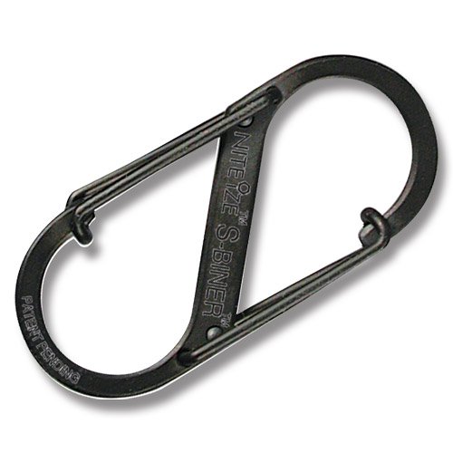Nite ize S-Biner Carabiner Size 2 Black NI20301 View 1
