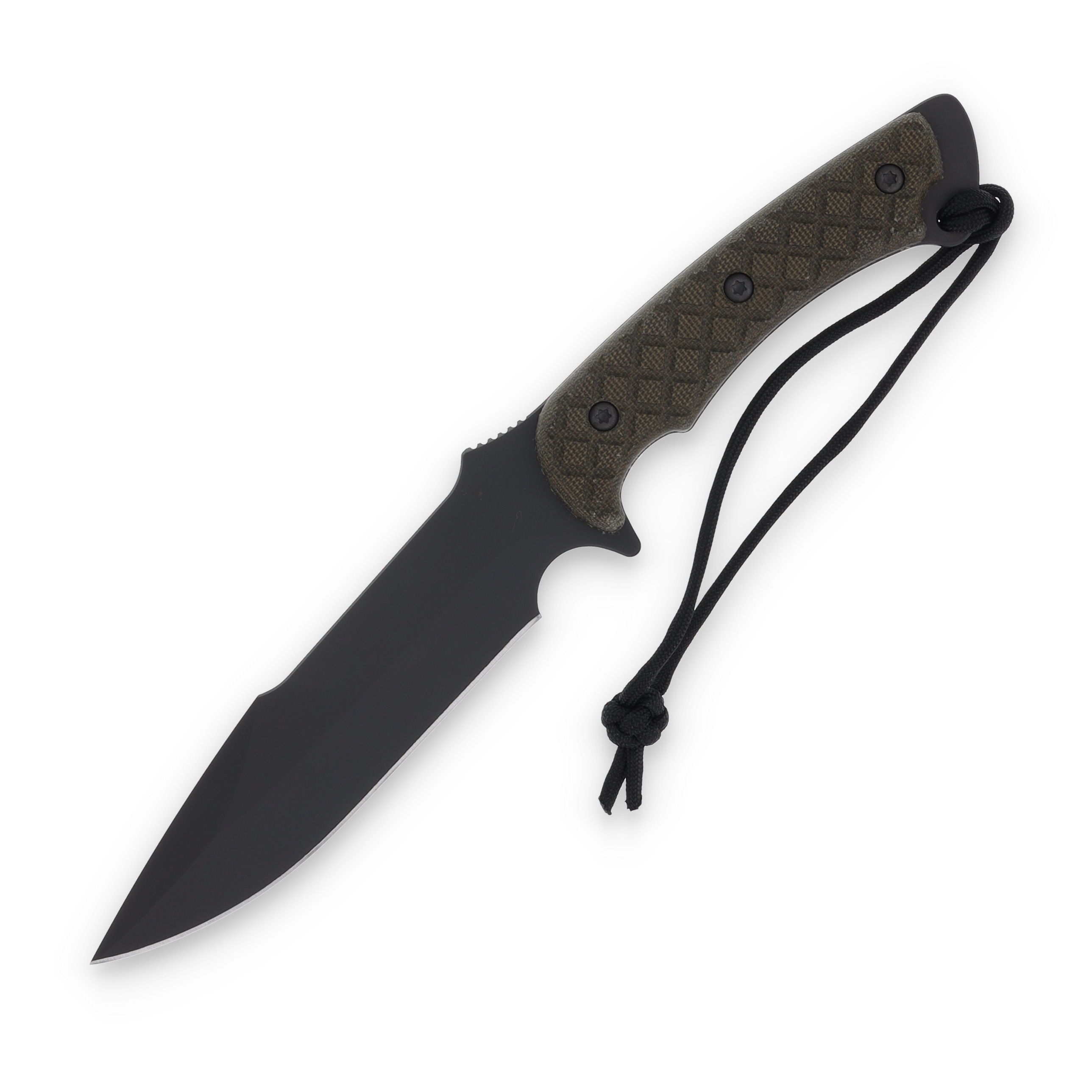 Spartan Blades Horkos Fixed Blade Knife Black S45VN Green Micarta SB4BKGRKYBK View 2