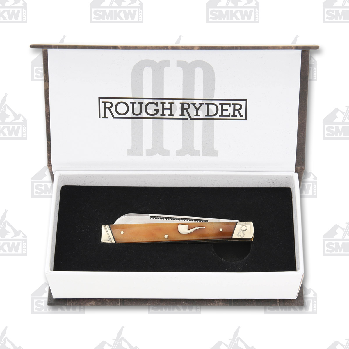 Rough Ryder Tobacco Bone Pipe Doctor Knife RR1899 View 2