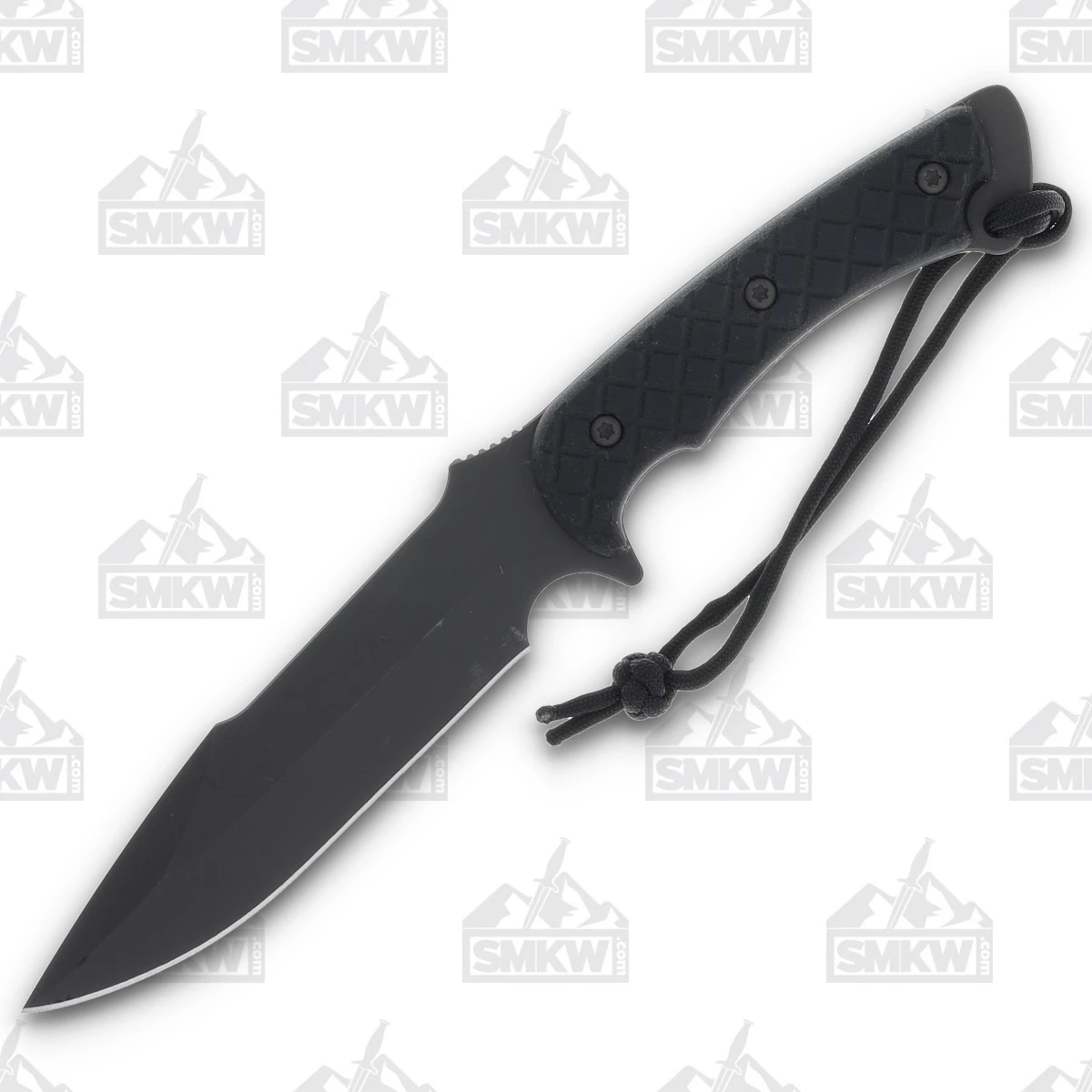 Spartan Blades Horkos Fixed Knife 5.68in Plain Black PVD Drop Point SB4BKBKKYBK View 2