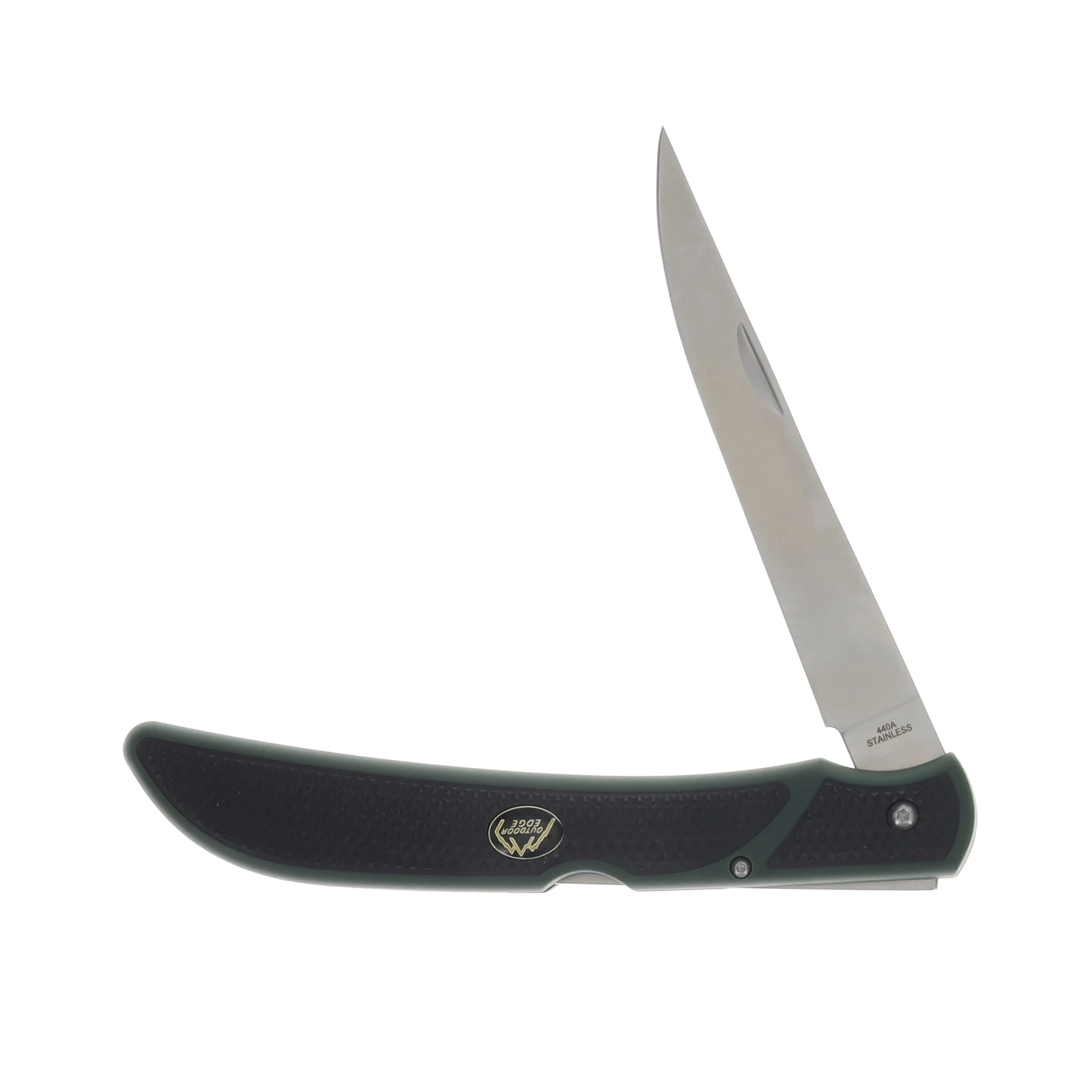 Outdoor Edge Fish and Bone Folding Knife 5in Satin Fillet Blade OEFB1 View 3