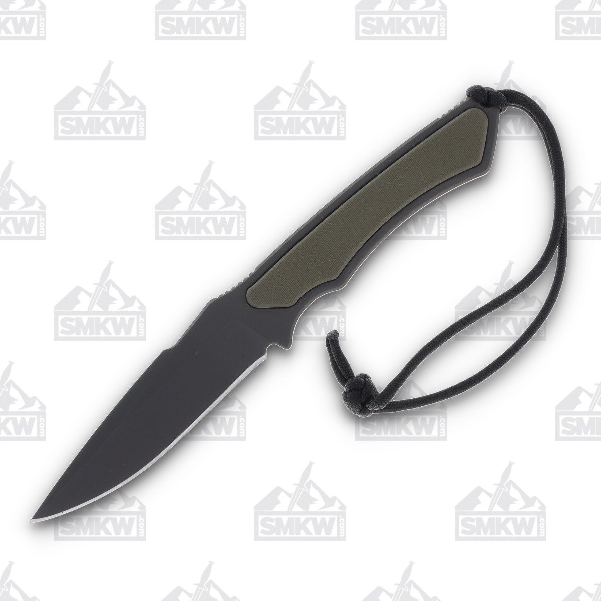 Spartan Blades Phrike Green 4.25in Plain Black PVD Drop Point SB17BKGRKYBK View 1