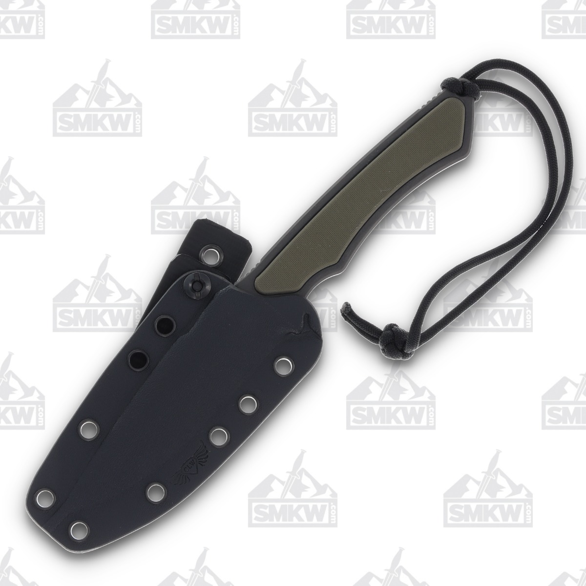 Spartan Blades Phrike Green 4.25in Plain Black PVD Drop Point SB17BKGRKYBK View 5