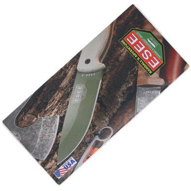 ESEE Knives Izula II Fixed Blade Knife - OD Green - with Survival Kit IZULAIIODKIT View 19