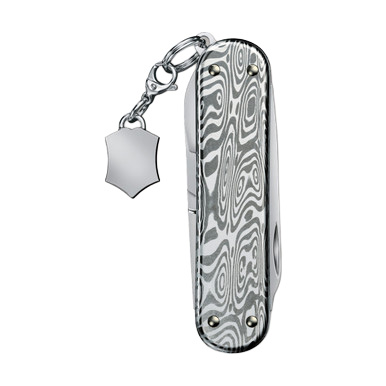 Victorinox Classic SD Swiss Army Knife Brilliant Damast V622134 View 5