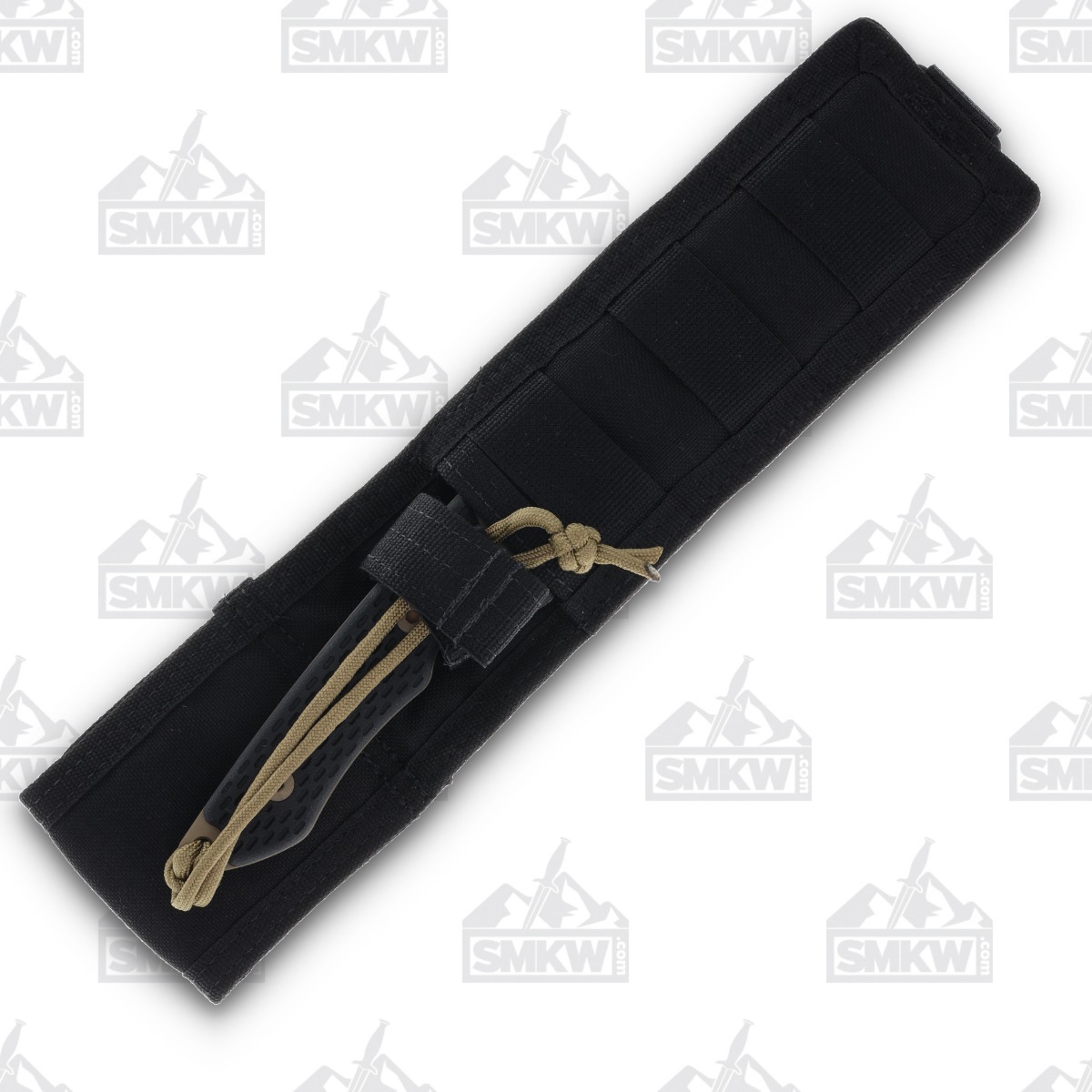 Spartan Blades Ronin Shinto Fixed Blade FDE PVD S45VN/Black Canvas Micarta with Nylon Sheath SB47DEBKNLBK View 5