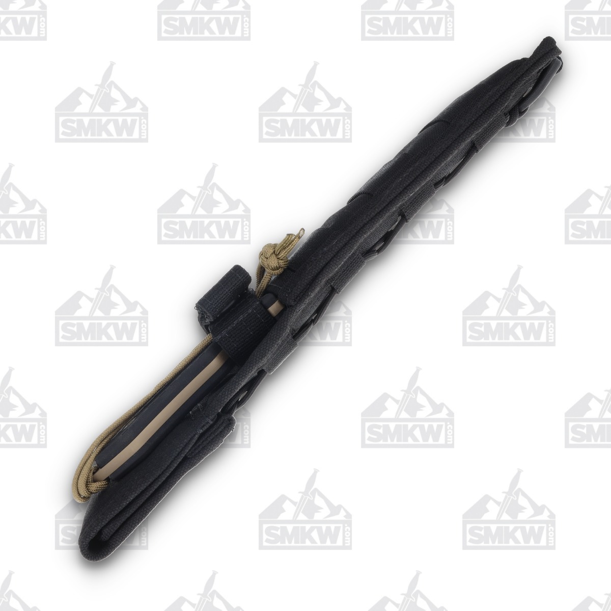 Spartan Blades Ronin Shinto Fixed Blade FDE PVD S45VN/Black Canvas Micarta with Nylon Sheath SB47DEBKNLBK View 7
