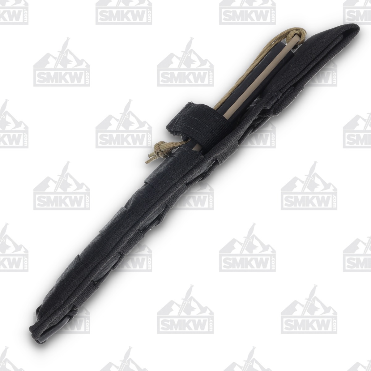 Spartan Blades Ronin Shinto Fixed Blade FDE PVD S45VN/Black Canvas Micarta with Nylon Sheath SB47DEBKNLBK View 8