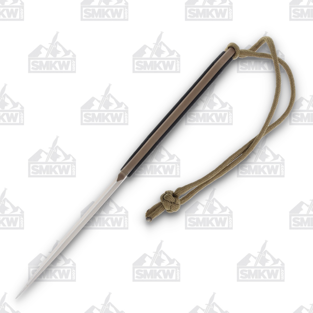 Spartan Blades Phrike Fixed Knife 4.25in Plain FDE ZrN Drop Point SB17DEBKKYTN View 4