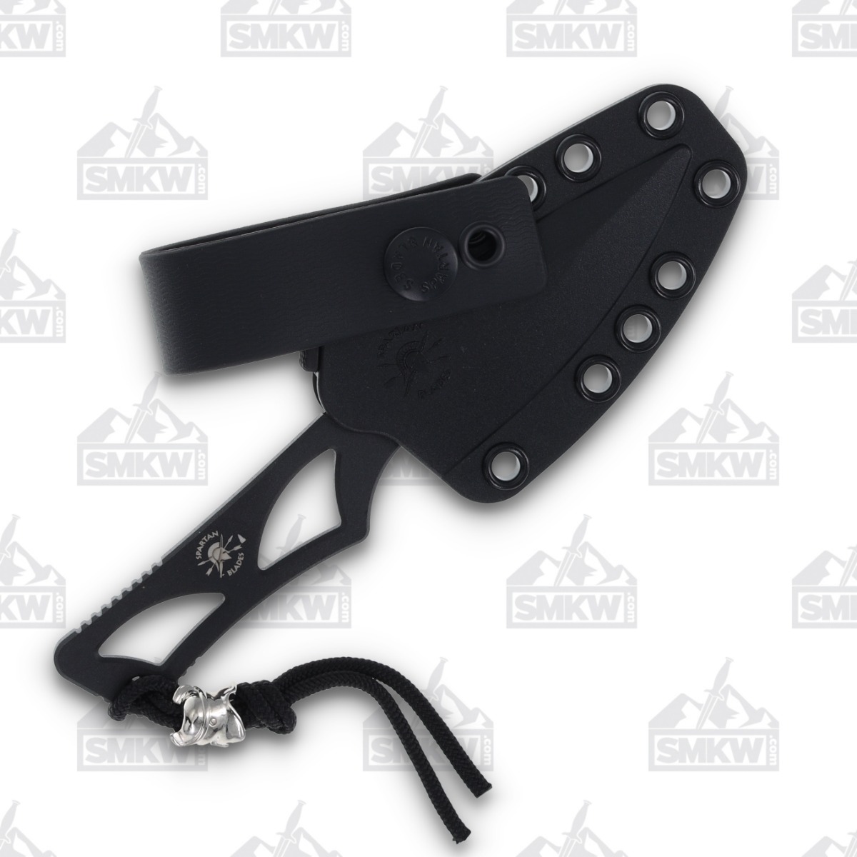 Spartan Blades Enyo Field Grade Bronze Line 2.68in Plain Black Drop Point SBBL2BK View 5