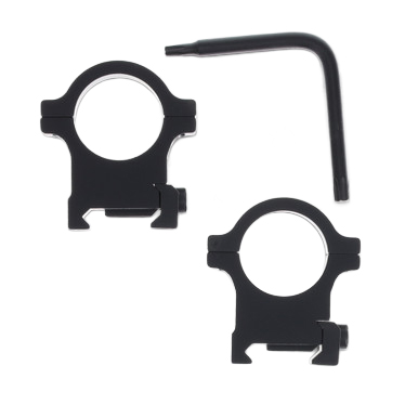Leupold Open Range Cross-Slot Scope Rings 1 Inch High - Matte LU180945 View 2