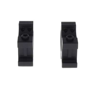 Leupold Open Range Cross-Slot Scope Rings 1 Inch High - Matte LU180945 View 9