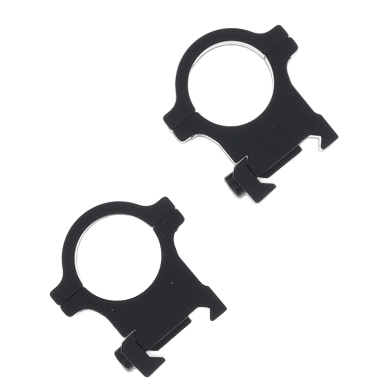 Leupold Open Range Cross-Slot Scope Rings 1 Inch High - Matte LU180945 View 5
