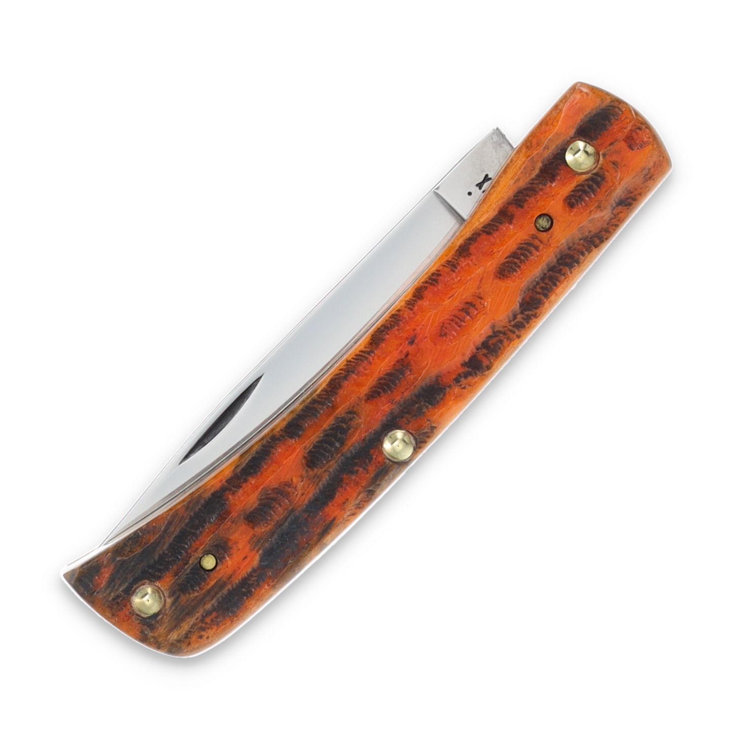 Case SMKW Exclusive Sod Buster Jr Folding Knife Smoky Valley Sunset Autumn Bone CA25229 View 5