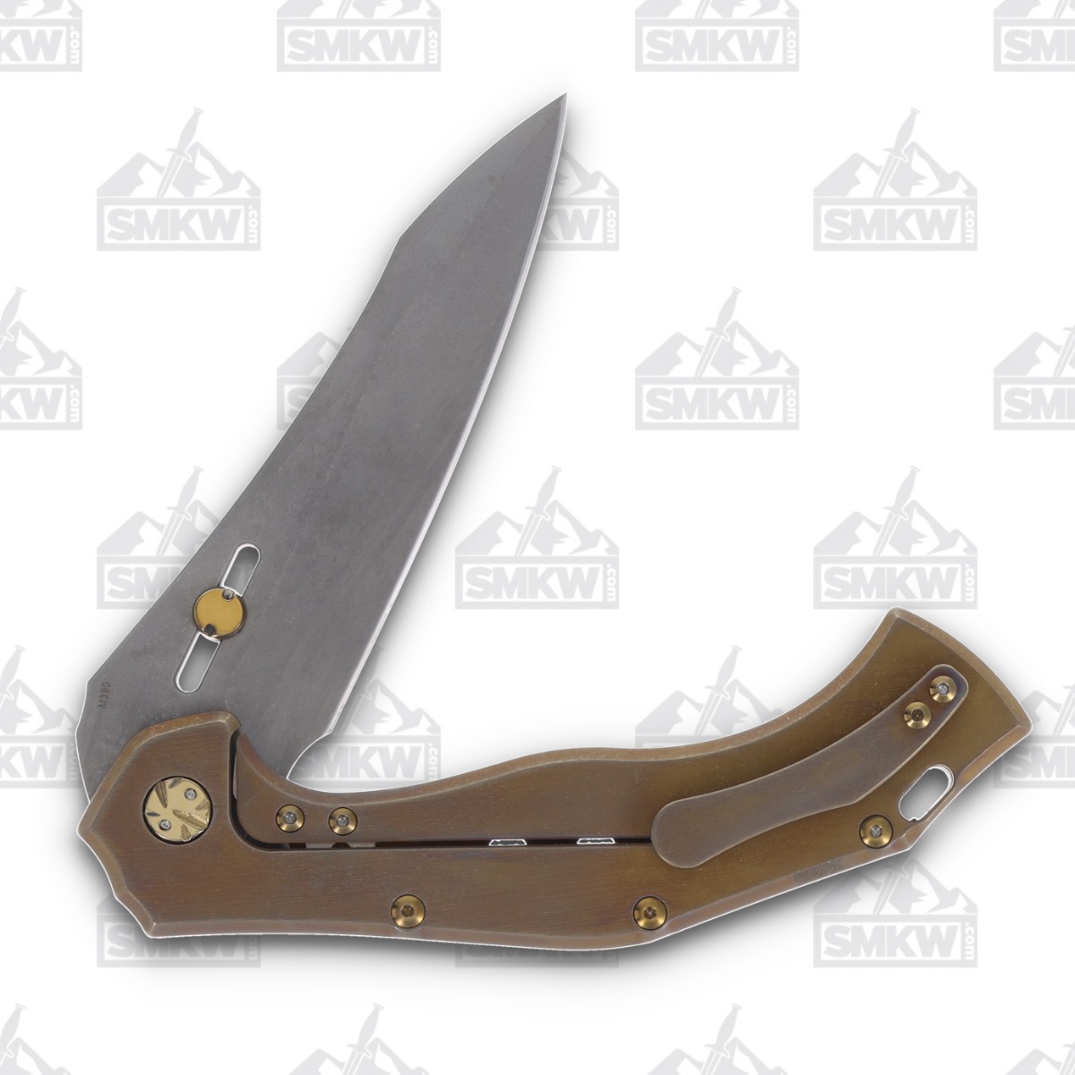 Olamic Soloist Agent Ti Kinetic Earth Holes 4.12in Stonewash Blade 205-A View 4