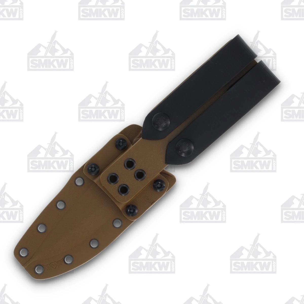 Spartan Blades Moros Fixed Knife Green 5.25in Plain FDE Spear Point SB53DEGRKYTN View 3