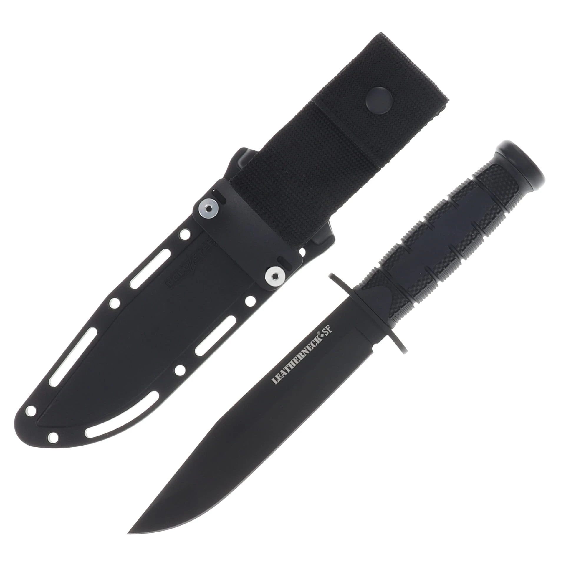 Cold Steel Leatherneck SF Fixed Blade Knife 6.75in Black Clip Point 39LSFC CS39LSFC View 1