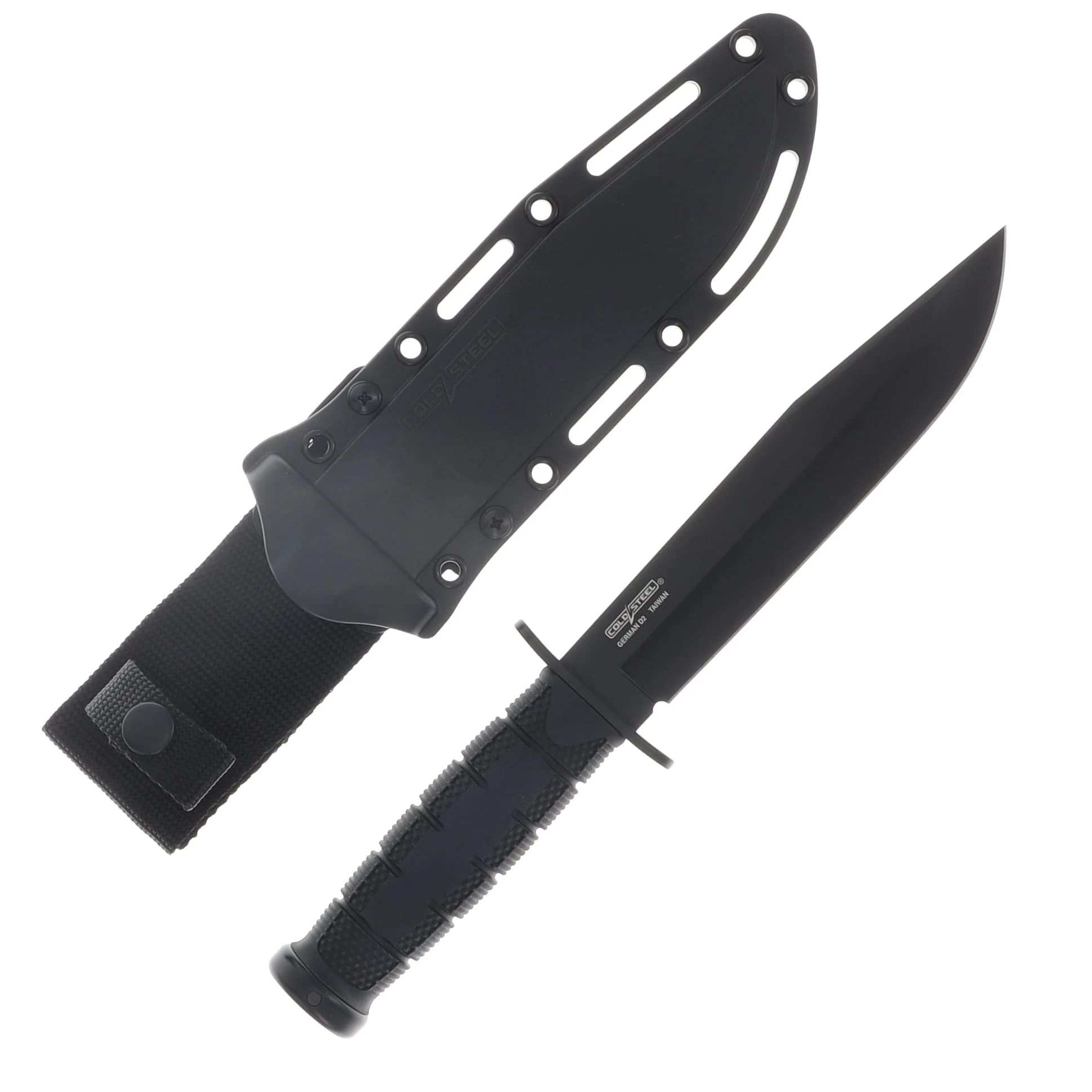 Cold Steel Leatherneck SF Fixed Blade Knife 6.75in Black Clip Point 39LSFC CS39LSFC View 2