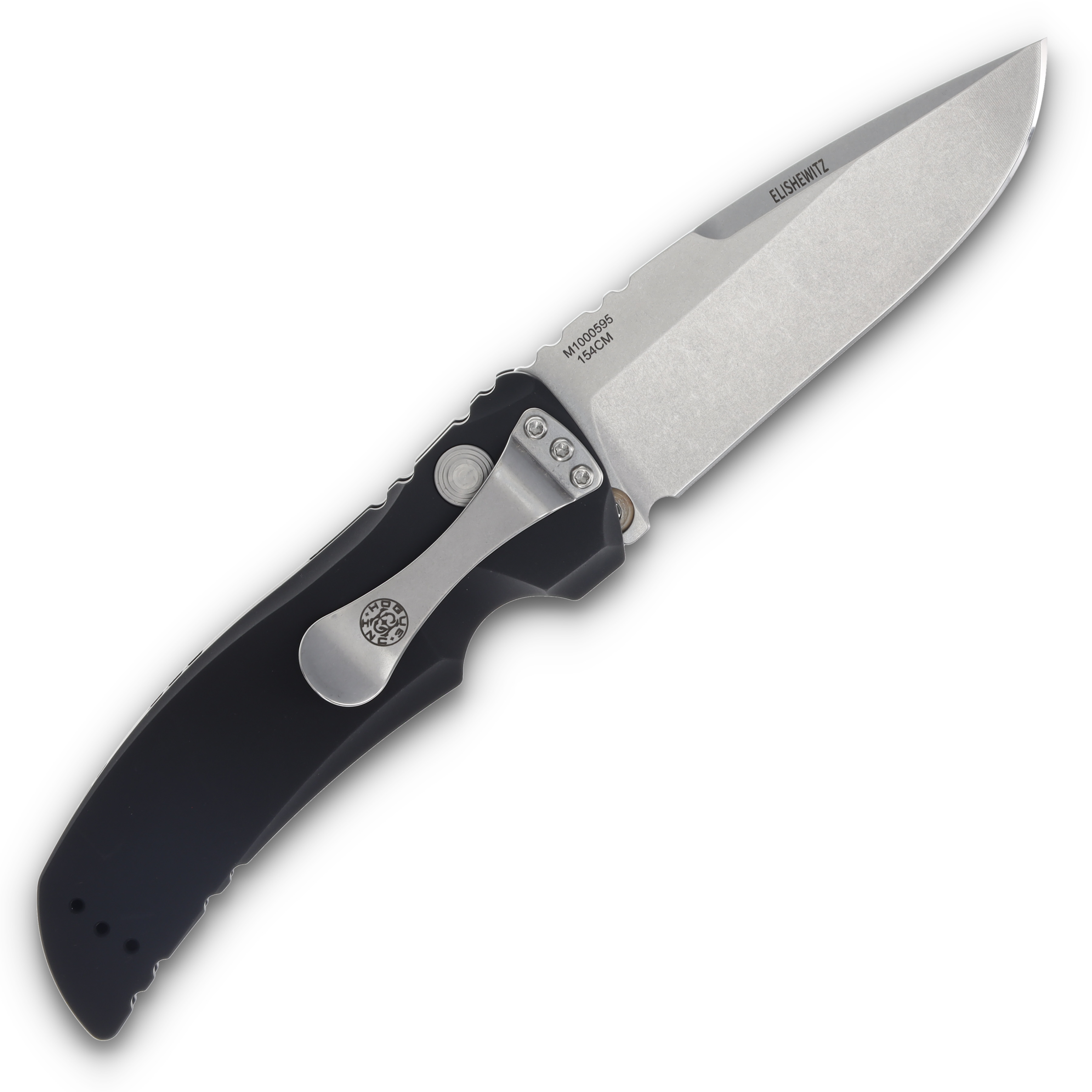 Hogue EX A01 OTS Automatic Knife 4.0in Plain Edge Aluminum AUHG34116 View 2
